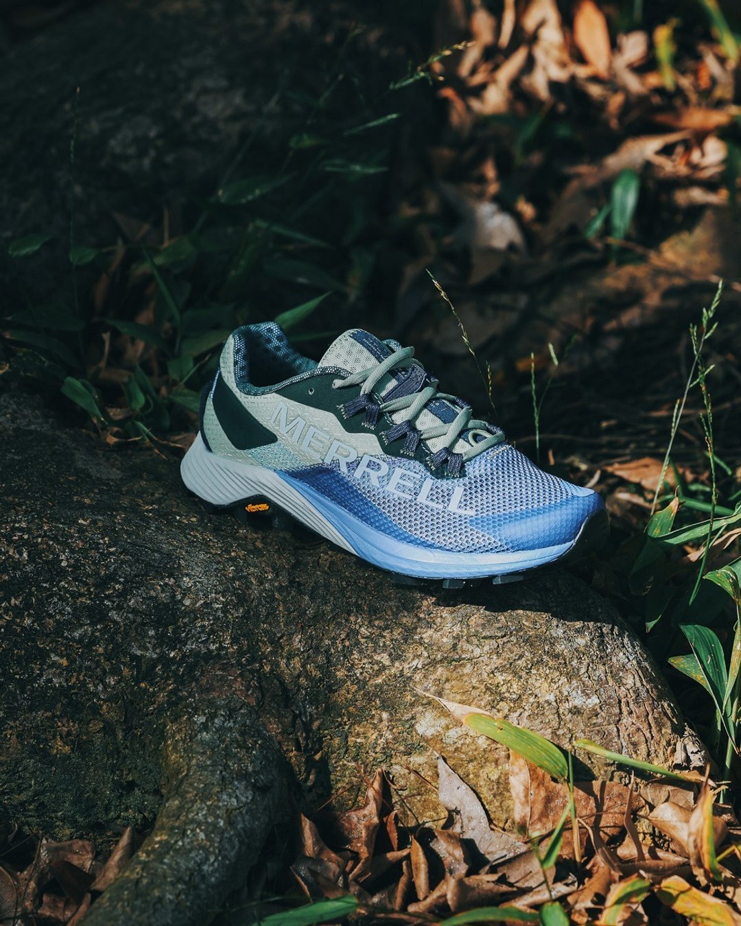 MERRELL MTL LONG SKY 2户外反光轻量越野鞋 女鞋-宁静蓝 - 女款运动鞋/球鞋 - 其他材质 