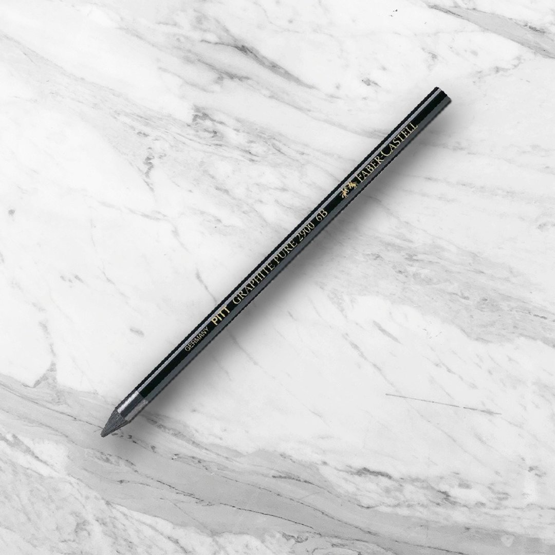 Faber-Castell 笔型墨条纯石墨-6B/打(原厂正货) - 其他 - 其他材质 黑色