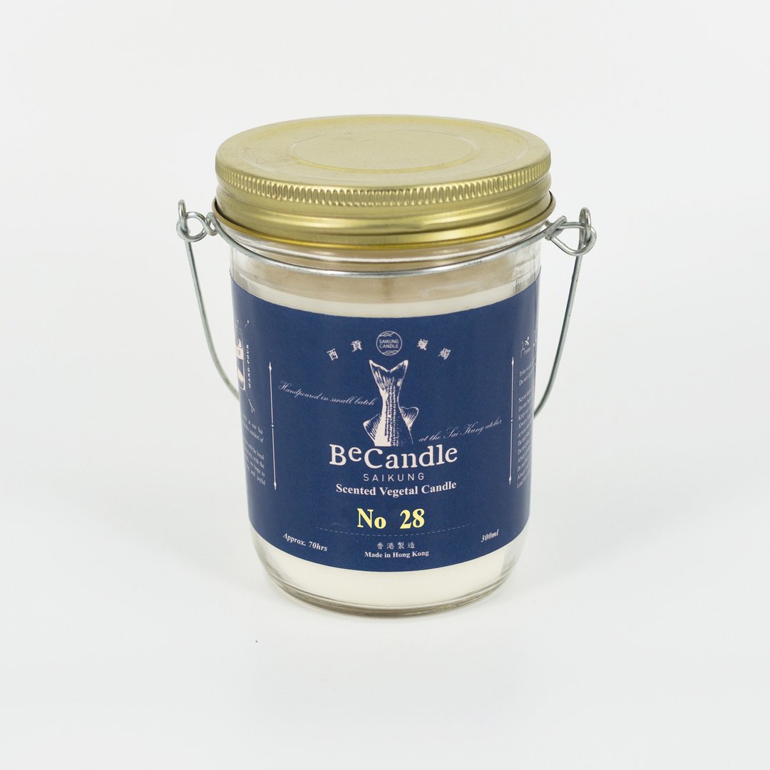 大豆蜡烛 -  佛手柑. 雪松 (BERGAMOT . CEDARWOOD ) - 蜡烛/烛台 - 蜡 