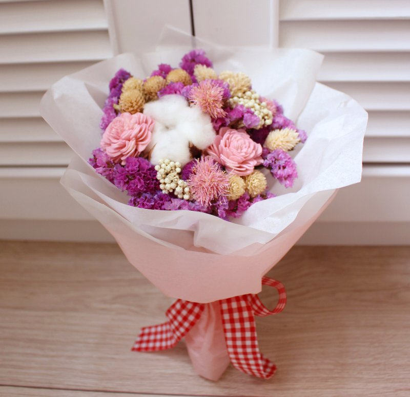 Flover芙拉设计 春天花园 干燥花束 干燥花 - 植栽/盆栽 - 其他材质 