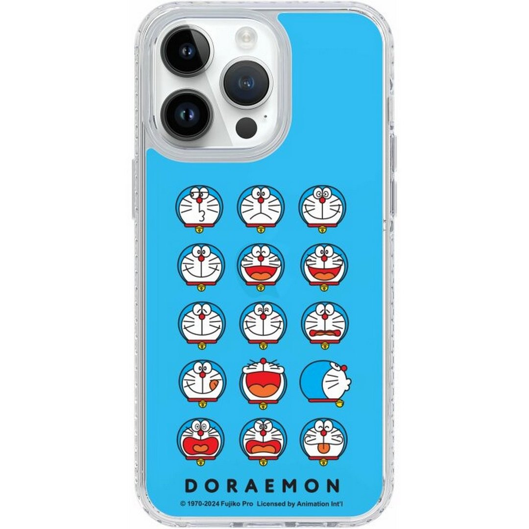 百变哆A梦 iPhone 16 Samsung S25 气垫标准防摔镜面手机壳 - 手机壳/手机套 - 塑料 多色