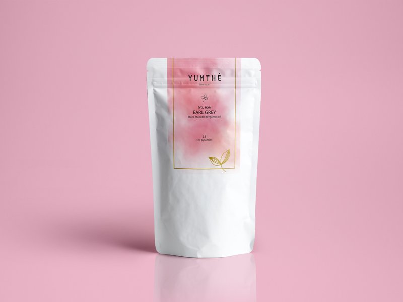 Yumthe【公平贸易认证】伯爵红茶 - 斯里兰卡红茶与顶级佛手柑 - 茶 - 其他材质 白色