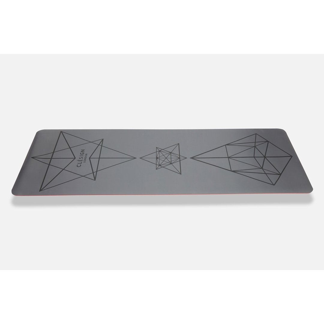 【Clesign】Pro Yoga Mat 瑜珈垫 4.5mm - Pure Gray - 瑜珈垫 - 橡胶 灰色