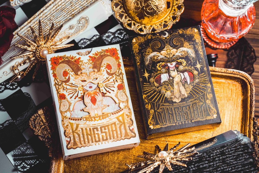 静谧V3双生绝美哥特风收藏花切扑克纸牌扑克牌 - 桌游/玩具 - 纸 多色