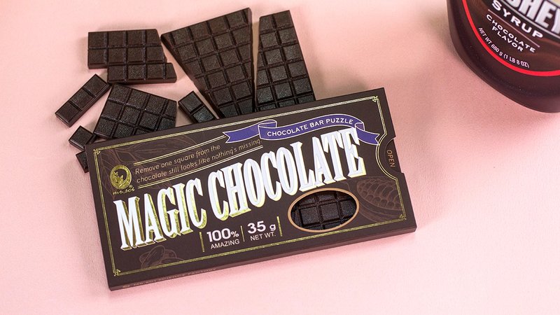 科学魔术系列 / 吃不完的巧克力拼图 - 桌游/玩具 - 其他材质 