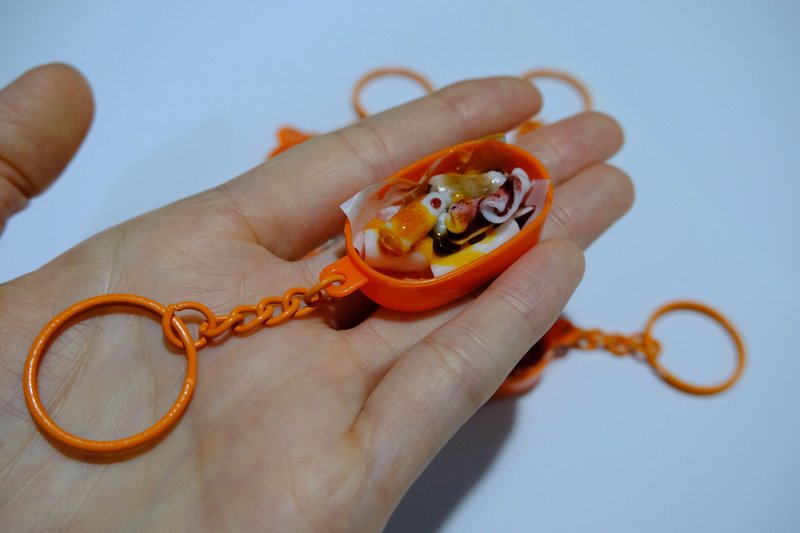 微缩 碎上肠粉 锁匙扣 - 钥匙链/钥匙包 - 其他材质 多色