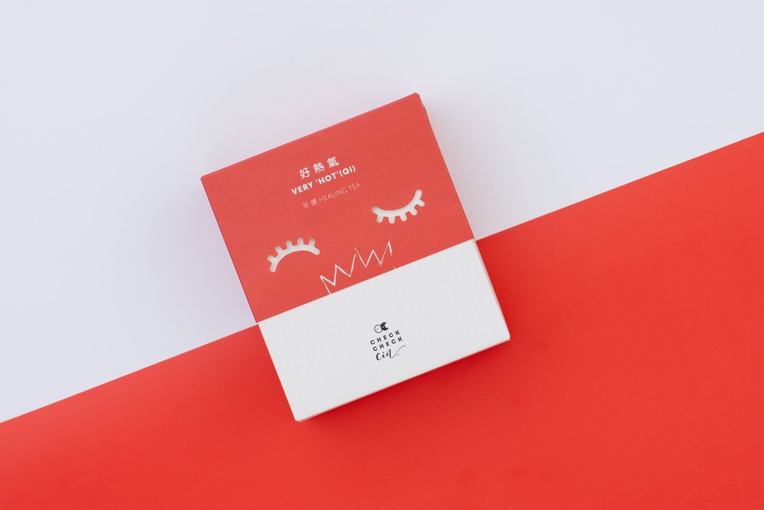 【暗疮的谜思】好热气茶疗 6G x 5包 - 脸部清洁/卸妆用品 - 纸 红色