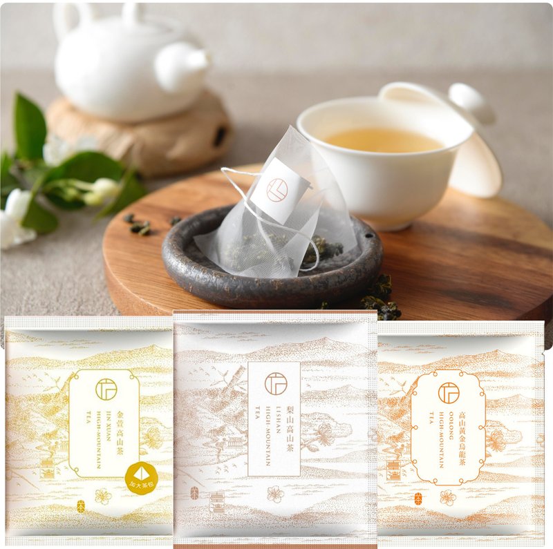 大份量台湾原叶立体茶包*60 阿里山/梨山茶(自由搭配) - 茶 - 其他材质 