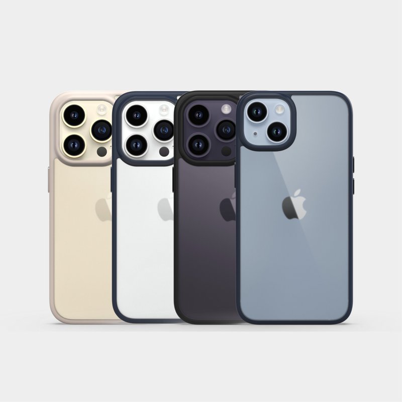 【UNIU】DAPPER 超透雾面防摔壳 iPhone 14/Pro/Plus/Max - 手机壳/手机套 - 塑料 