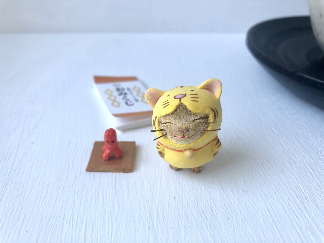 It is a cat in the clothes of the tiger! - 玩偶/公仔 - 其他材质 咖啡色