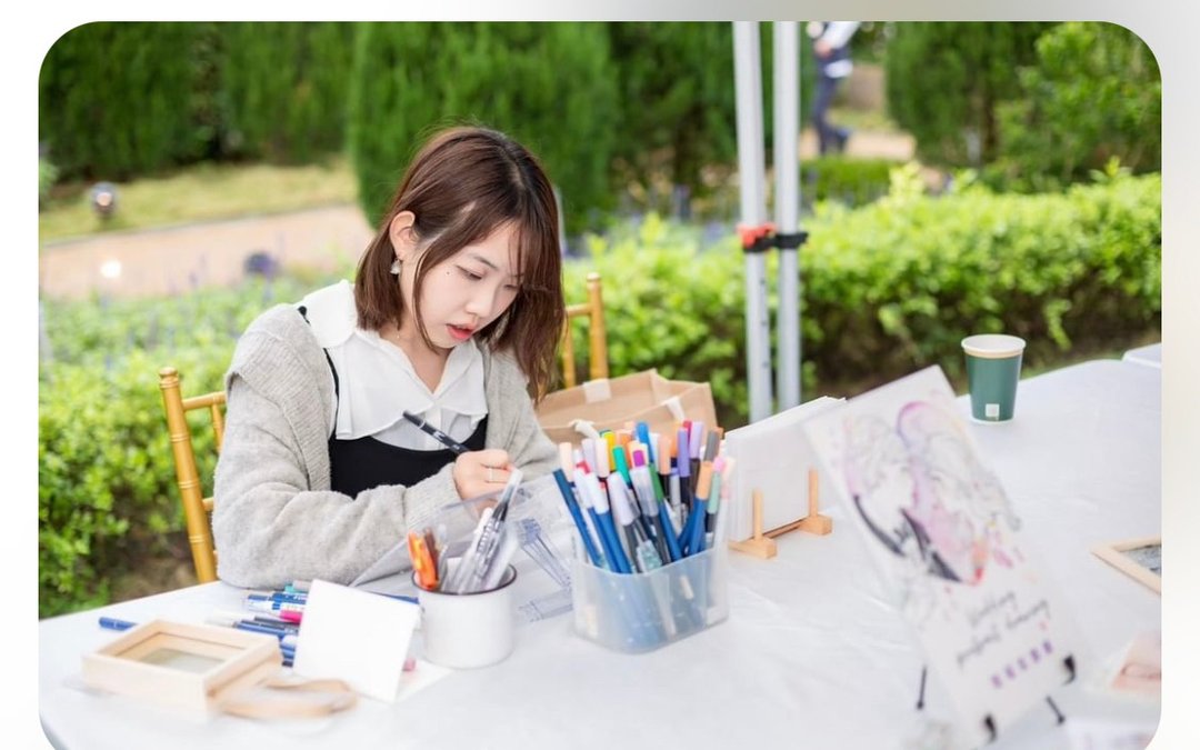 香港速画师/现场似颜绘/现场油画绘制 - 订制画像 - 纸 