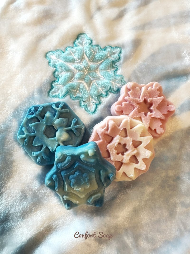 冬日雪花皂 (宠物适用) - 肥皂/手工皂 - 其他材质 
