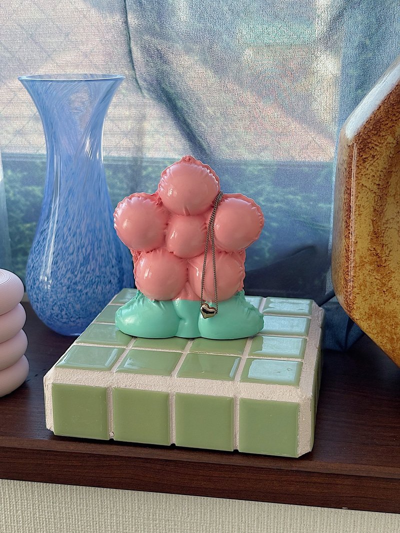 balloon flower 花朵气球造型摆件 / naproom - 摆饰 - 其他材质 粉红色