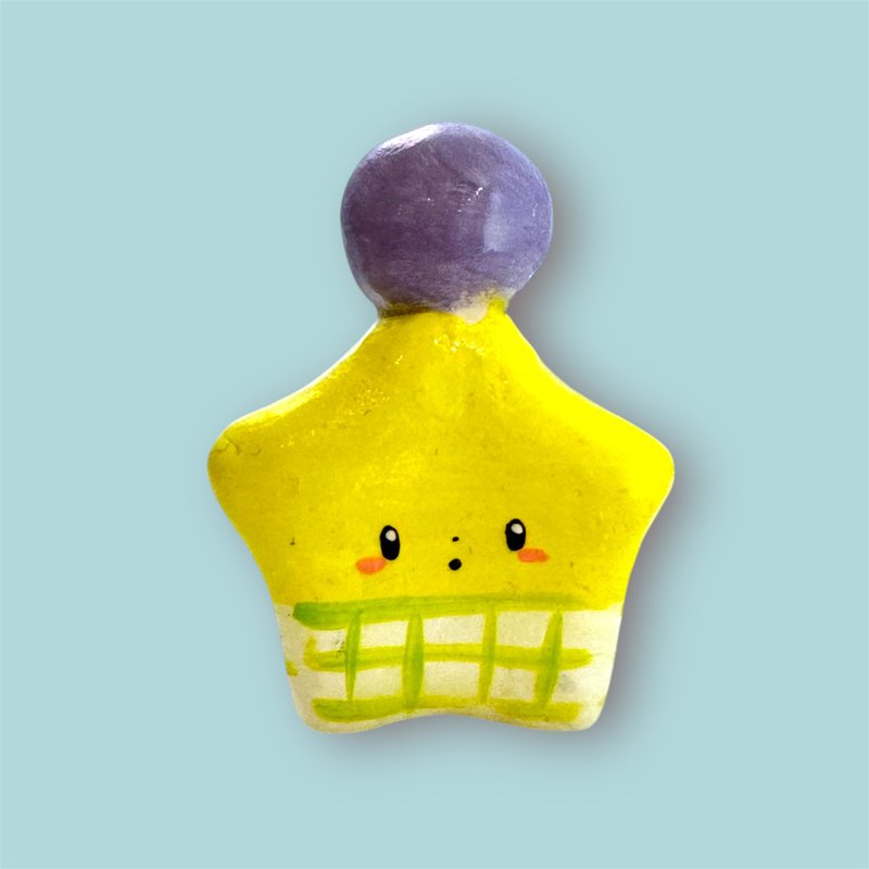 PAMUKKO STAR 星酱 - 玩偶/公仔 - 粘土 白色