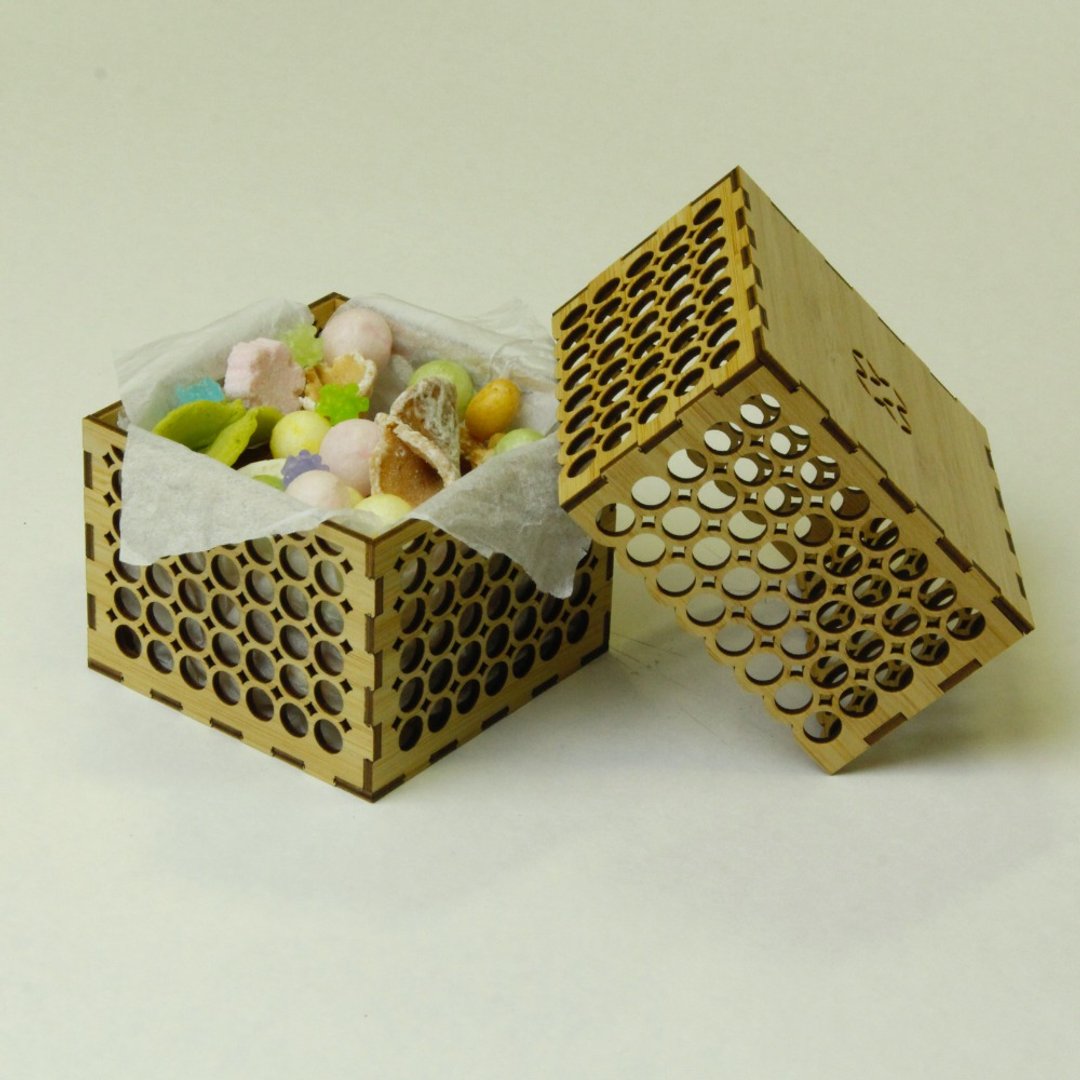 wa-gu-mi Gift Box Cloisonne - 木工/竹艺/纸艺 - 竹 