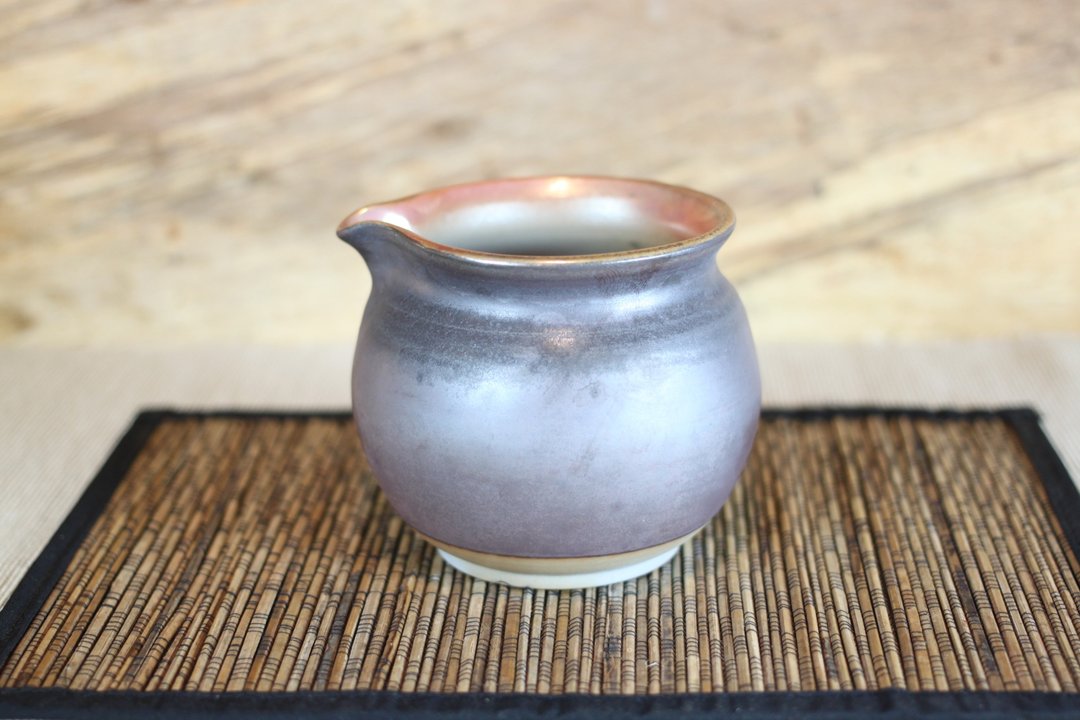 【圣诞礼盒】瓮型翻口 柴烧茶海 公道杯 名家叶敏祥手作 圣诞节 - 茶具/茶杯 - 陶 