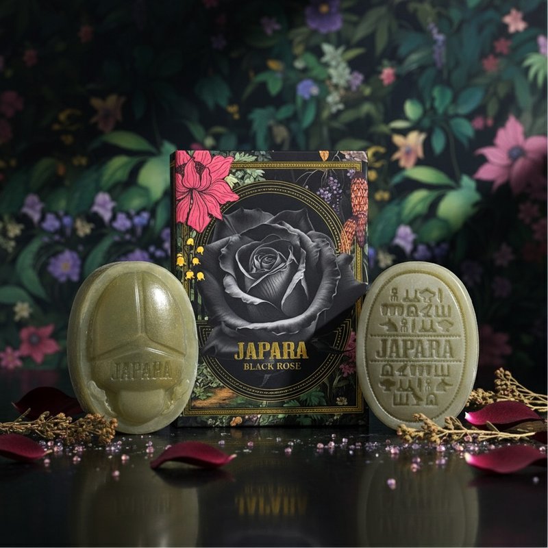 黑玫瑰香氛皂丨温和洁净 埃及圣甲虫造型 - 肥皂/手工皂 - 其他材质 