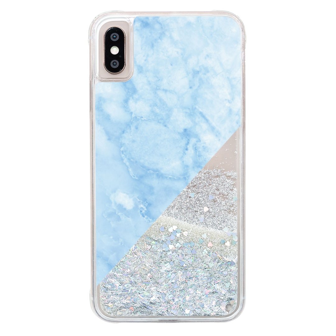 流沙水蓝云石 iPhone 6 7 8 Plus X XS XR XSmax 手机壳 - 手机壳/手机套 - 塑料 多色