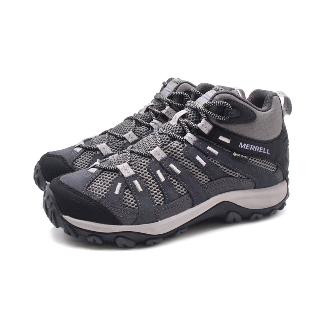 MERRELL ALVERSTONE 2 MID GORE-TEX防水中筒越野登山 女鞋-深灰 - 女款运动鞋/球鞋 - 防水材质 