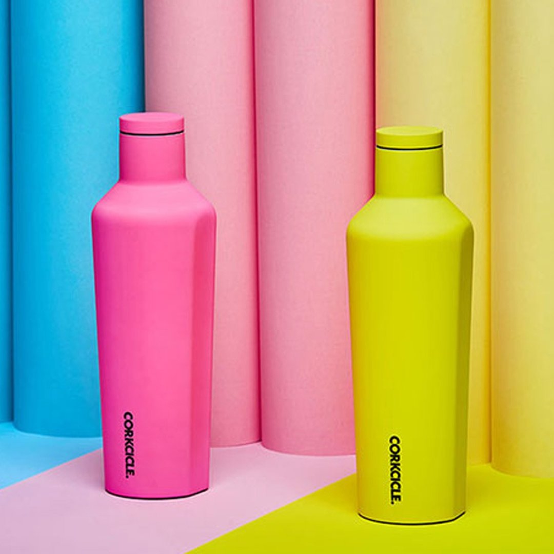 停产-CORKCICLE Neon Lights系列三层真空易口瓶-470ml / 共3色 - 保温瓶/保温杯 - 不锈钢 多色