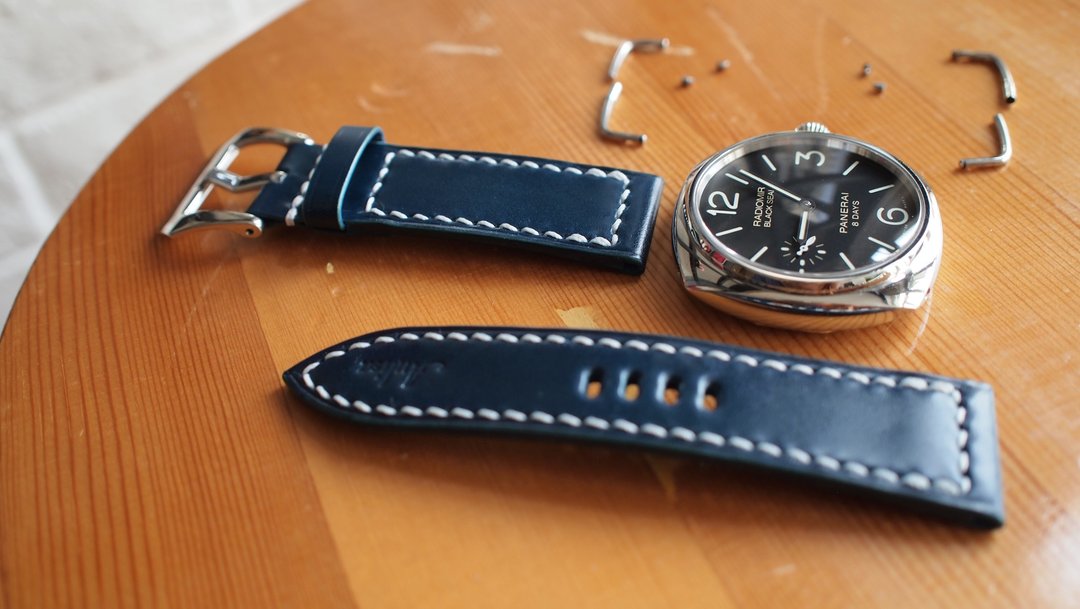 定制化沛纳海日本马臀皮革表带 Panerai - 表带 - 真皮 多色