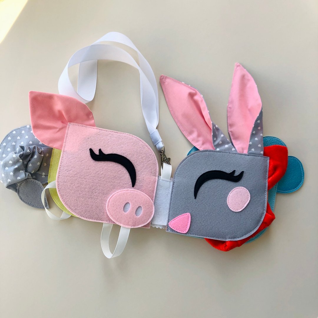Soft baby book, Baby Quiet Book, Toys for babies, Montessori toy - 玩具/玩偶 - 环保材料 
