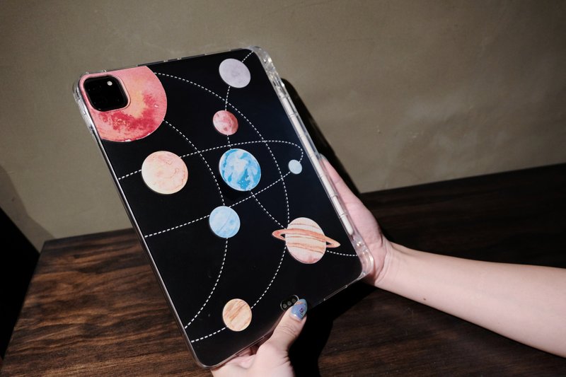 九大行星系列  防摔IPAD保护套 附笔槽位 - 平板/电脑保护壳 - 塑料 透明