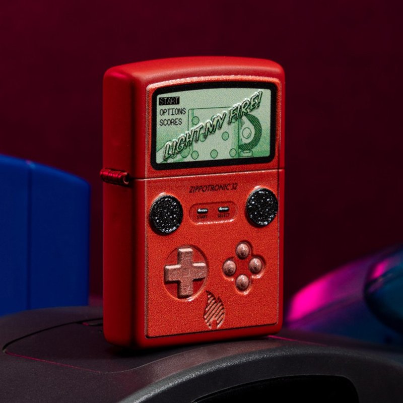 【ZIPPO官方旗舰店】ZIPPO 游戏机设计防风打火机 46700 - 其他 - 铜/黄铜 多色