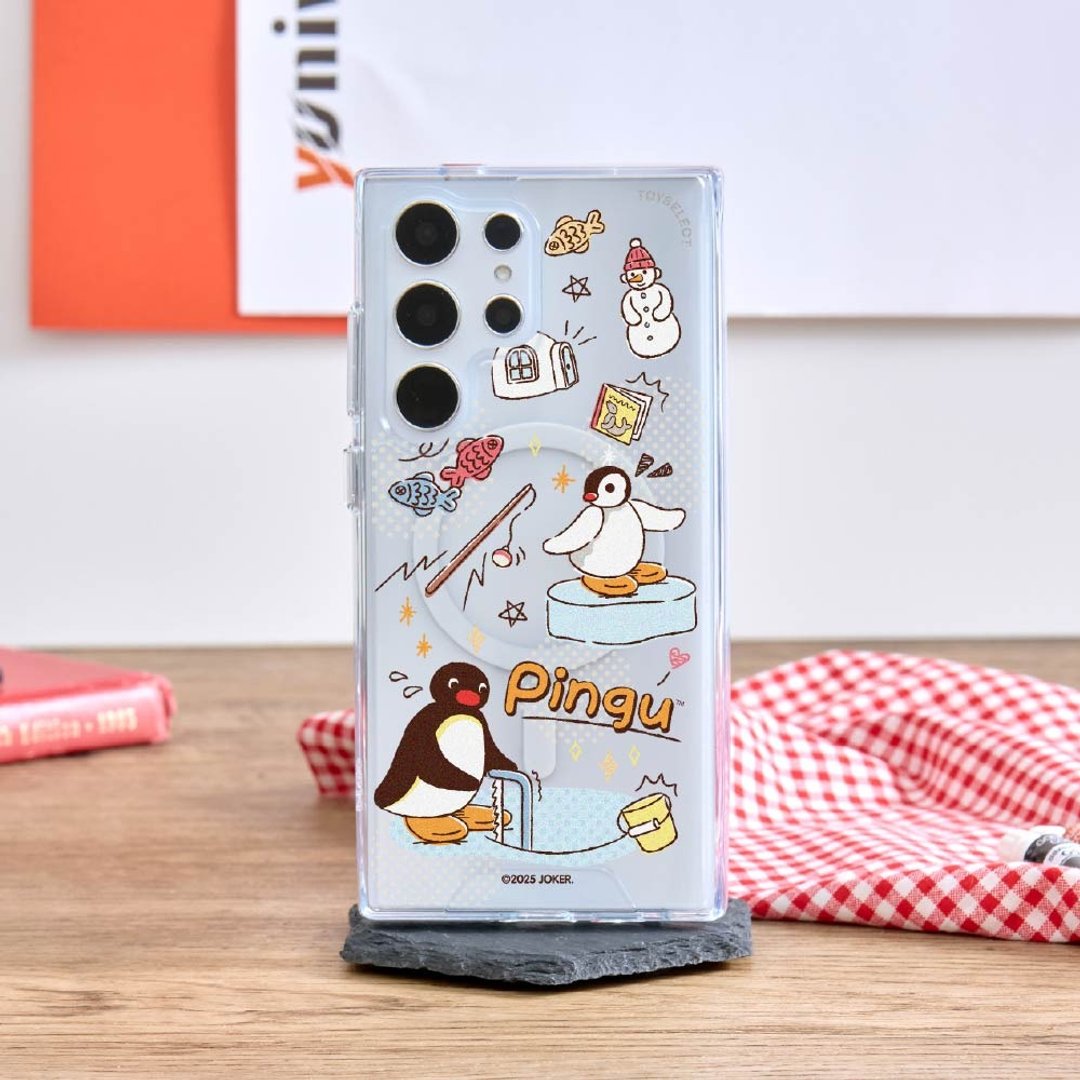 PINGU钓鱼趣防摔透明SAMSUNG手机壳 - 手机壳/手机套 - 塑料 多色