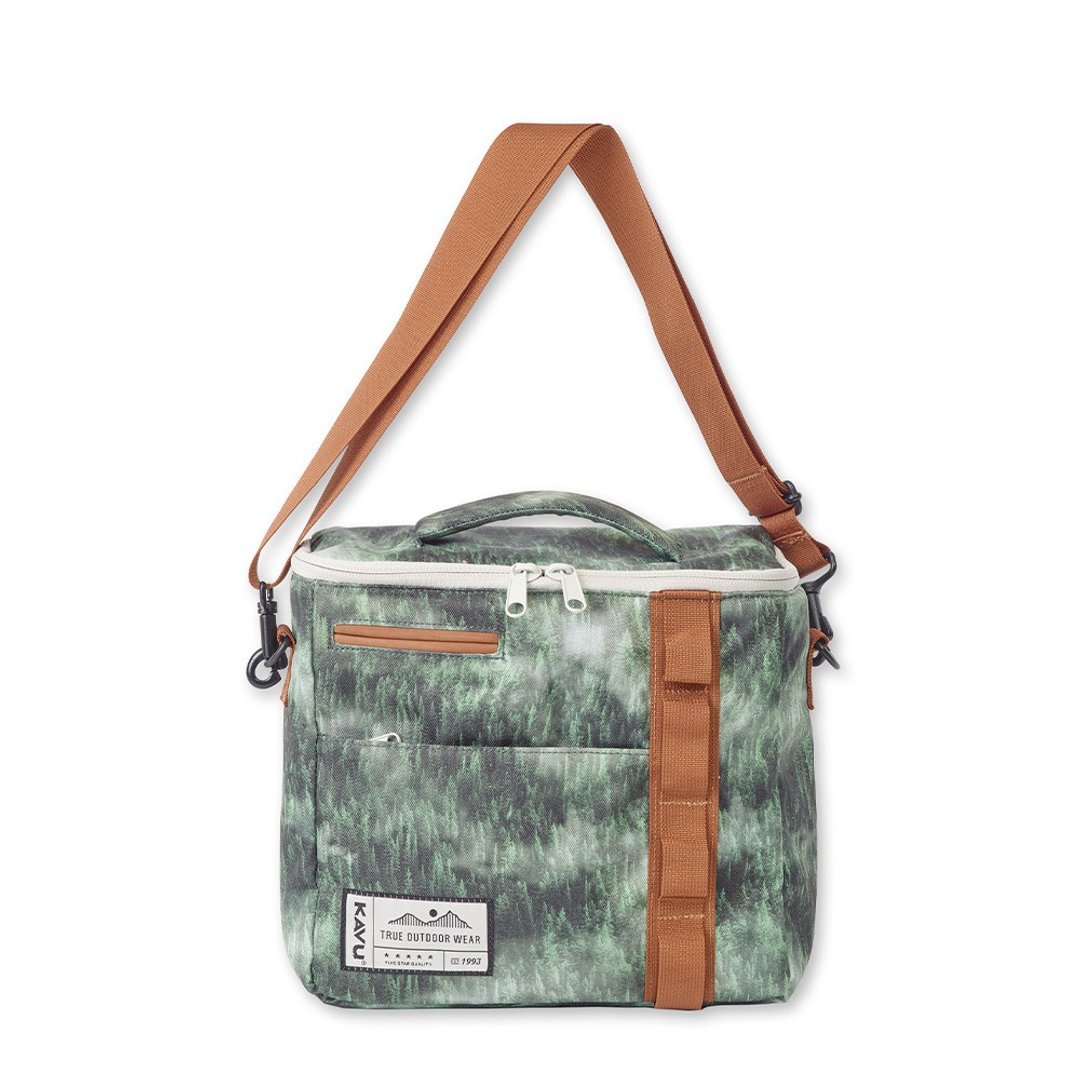 【西雅图 KAVU】Snack Sack 时尚保冷袋 荒野 #9055 - 露营用品 - 其他材质 绿色