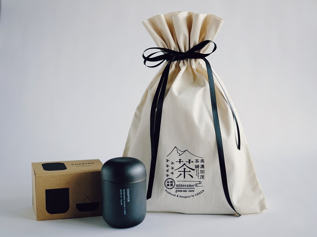 【CHAPTER 雾面黑】陶瓷茶杯附杯盖 &日本茶茶包 - 茶 - 瓷 黑色