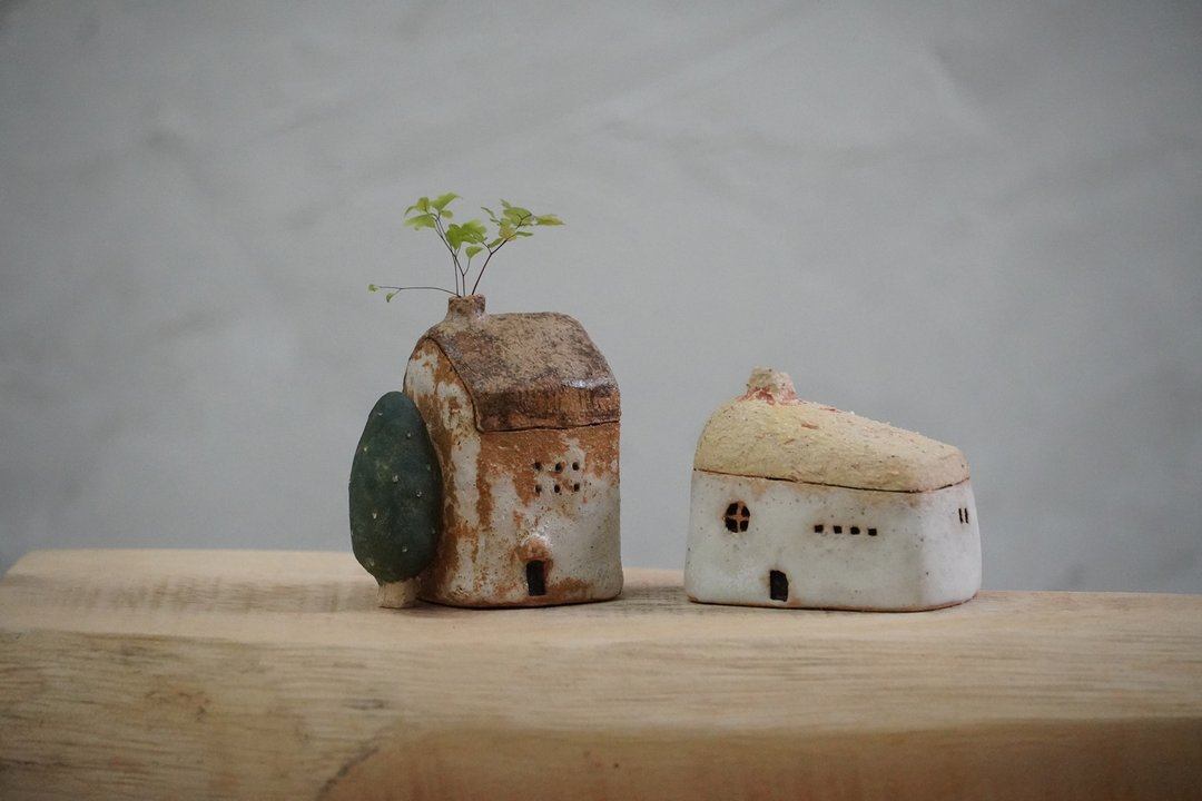 陶艺手作-小陶房-森林中的小屋 - 摆饰 - 陶 