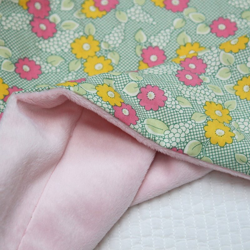 韩国制造花婴儿貂毛毯（新生婴儿礼物）新生儿、生产祝い、布 ブランケッ - 被子/毛毯 - 棉．麻 多色