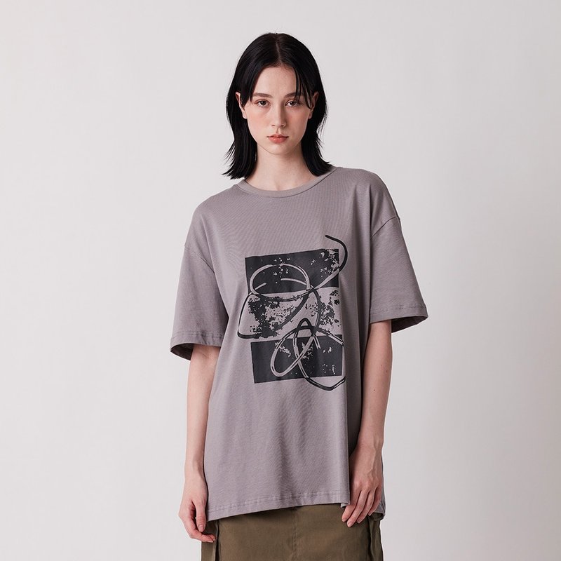 The Artist Collection 纯棉印花Tee - 女装 T 恤 - 棉．麻 蓝色