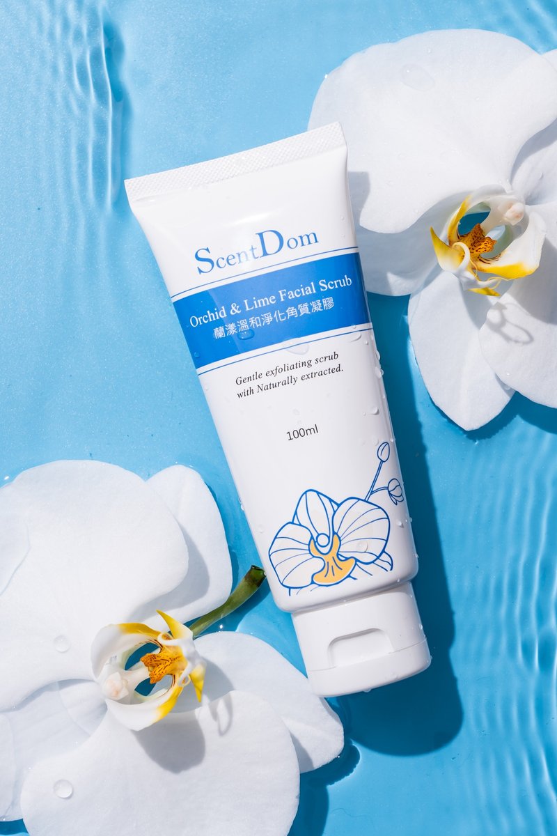 【兰都ScentDom】兰漾温和去角质凝胶100ml│品牌直营 - 脸部清洁/卸妆用品 - 其他材质 黄色