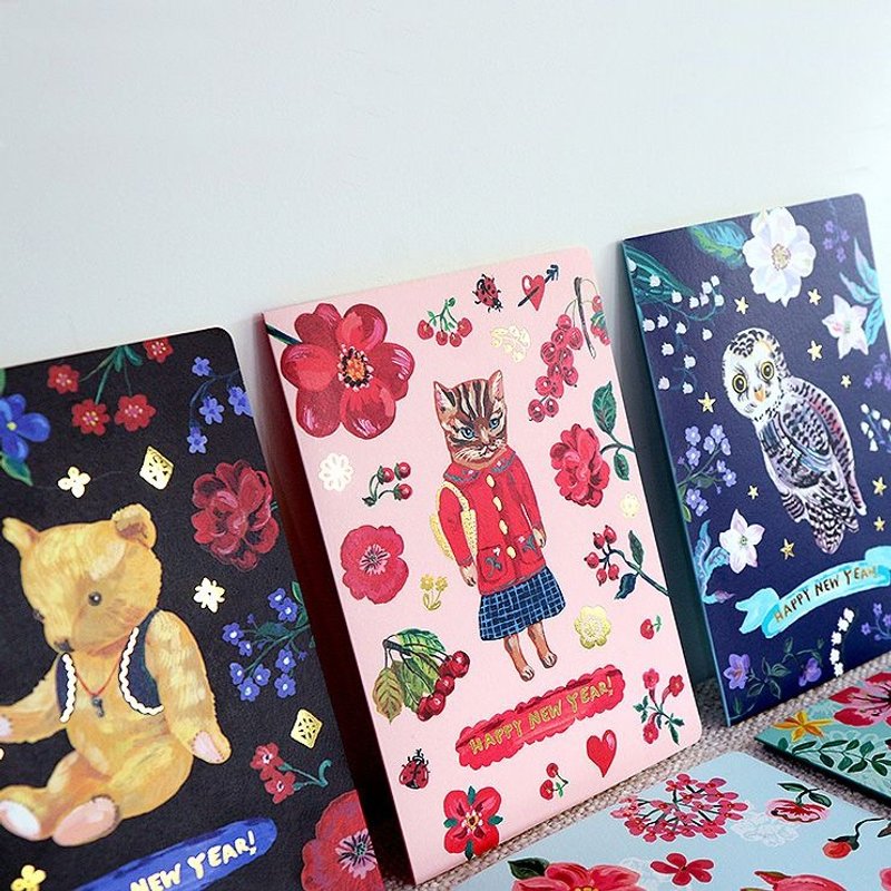 7321Design-圣诞卡NL娜塔莉贺年卡万用卡-G04,7321-85208 - 卡片/明信片 - 纸 粉红色