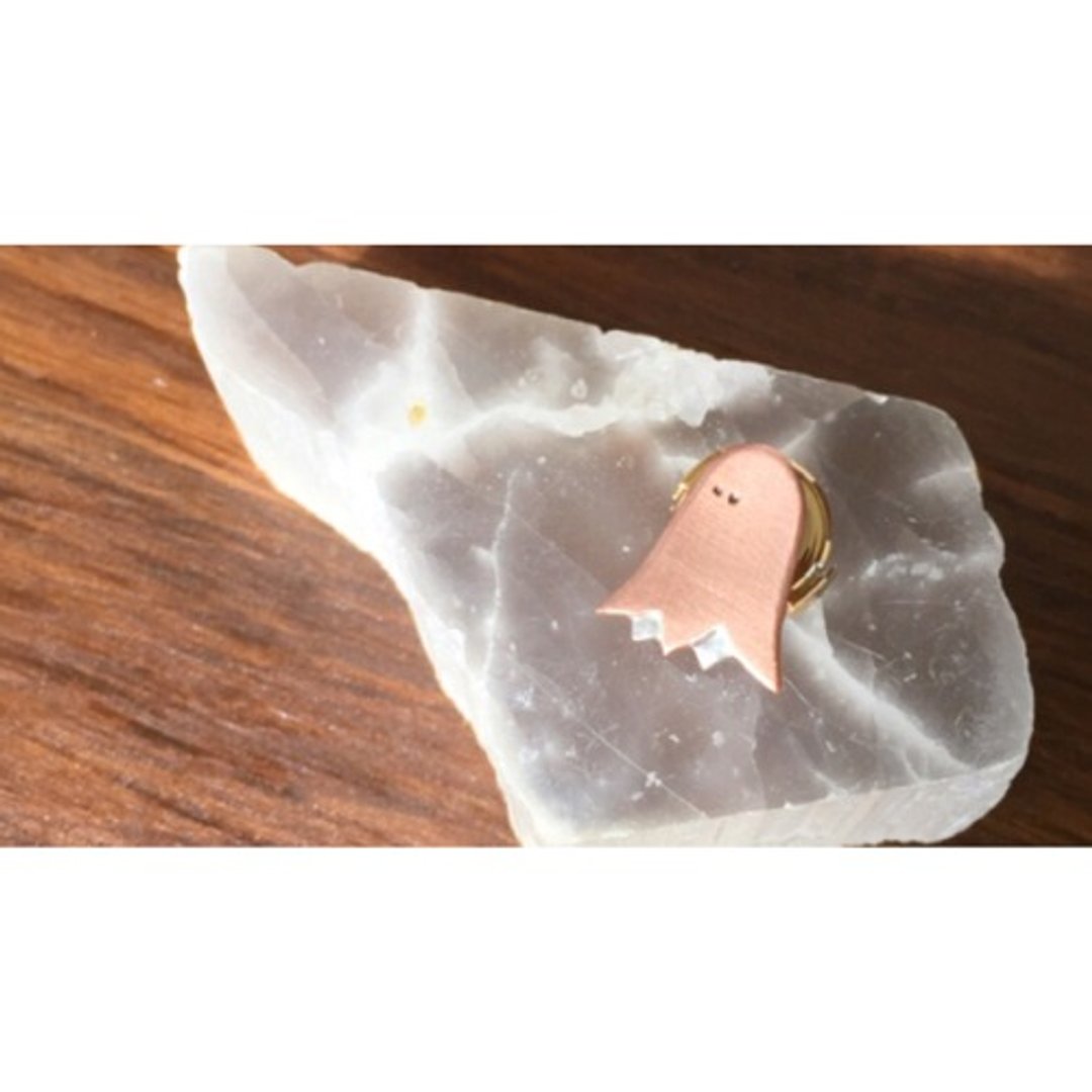 章鱼香肠造型别针 - 胸针 - 其他金属 