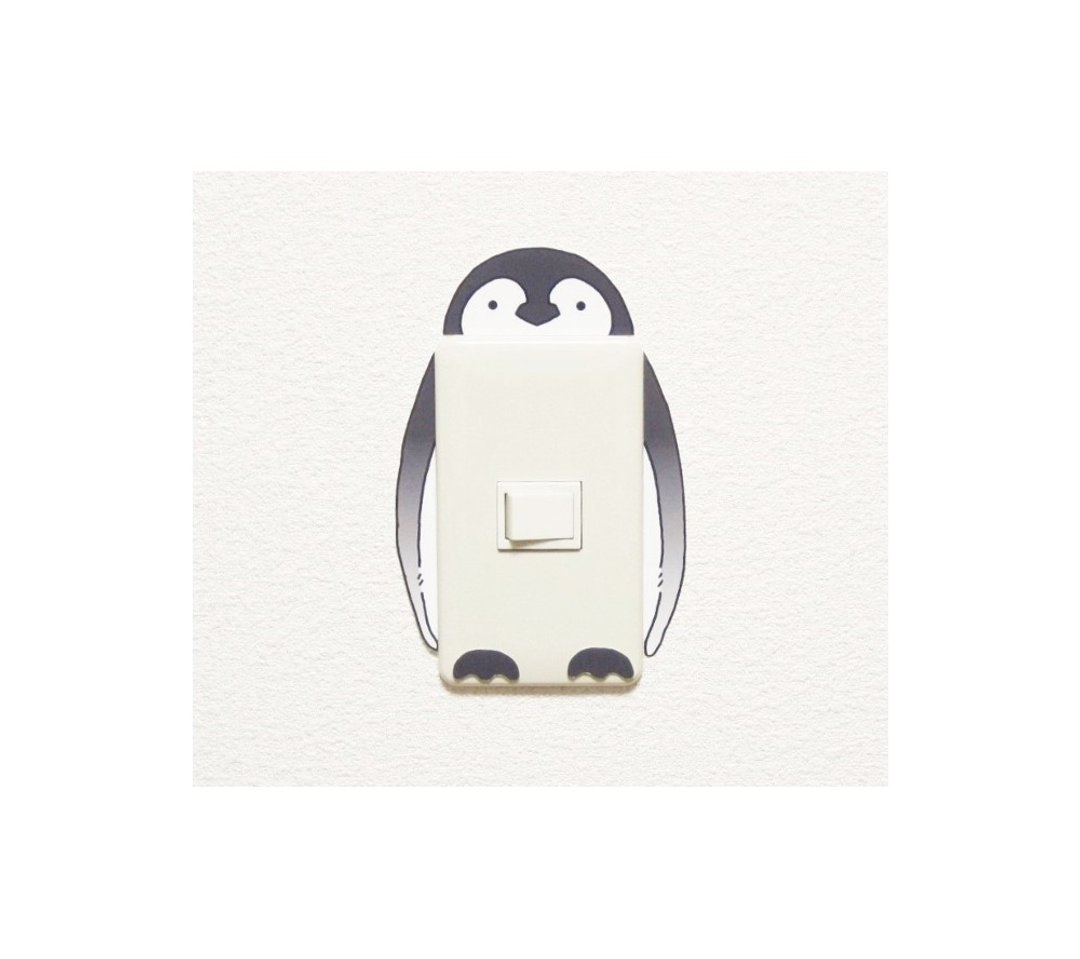 Penguins Yuru Yurukyoton Switch Sticker - 墙贴/壁贴 - 其他材质 