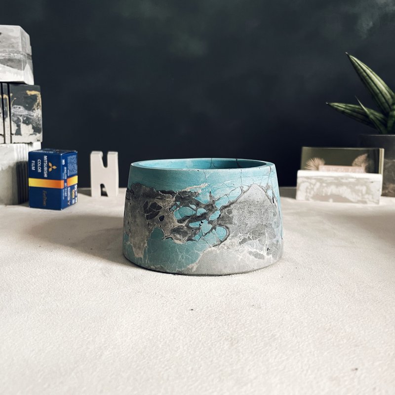 · 卖花的女鹅 手作环保泥盆 · 三款  · - 植栽/盆栽 - 水泥 