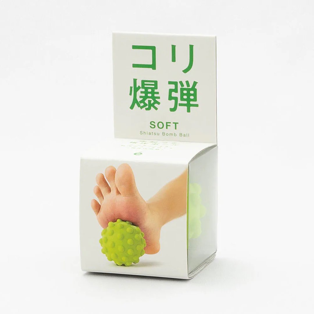 日本Erugam 爆弹按摩球 软 绿 居家健身器材 按摩球 运动器材 - 运动/健身用品 - 橡胶 绿色
