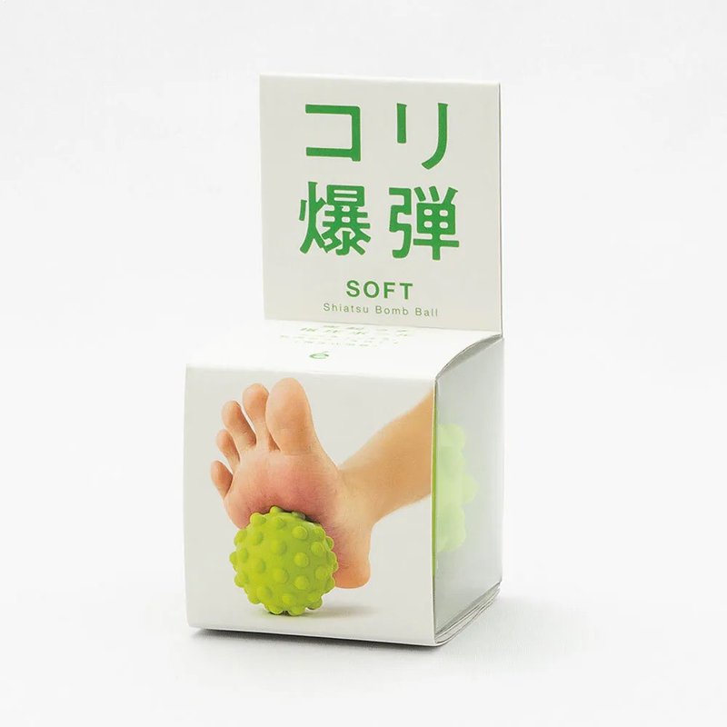 erugam 爆弹按摩球 软 绿 居家健身器材 按摩球 运动器材 - 运动/健身用品 - 橡胶 绿色