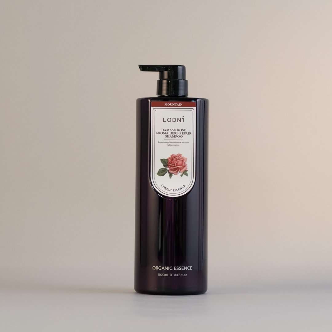 大马士革玫瑰修护洗发精1000ml(干性、染烫受损发适用) - 洗发用品 - 植物．花 粉红色