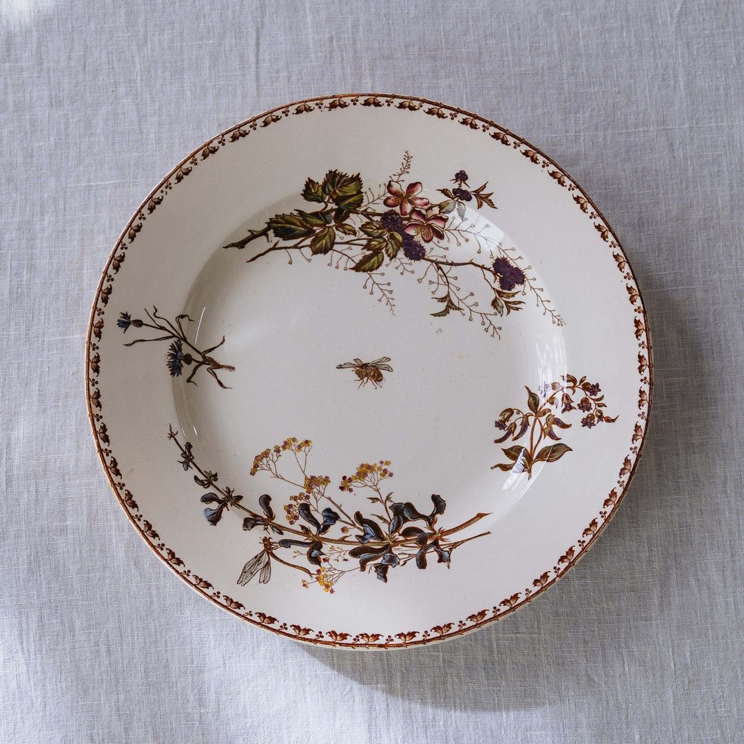花园餐盘 直径30.7cm - 盘子/餐盘/盘架 - 陶 