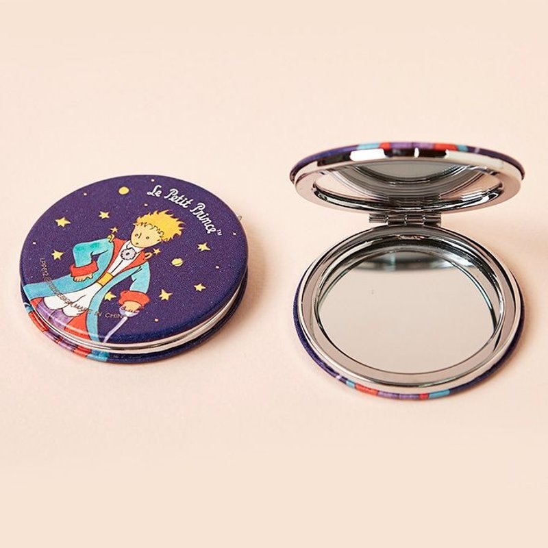 7321 随身掌上折叠镜-小王子,7321-81095 - 彩妆刷具/镜子/梳子 - 真皮 蓝色