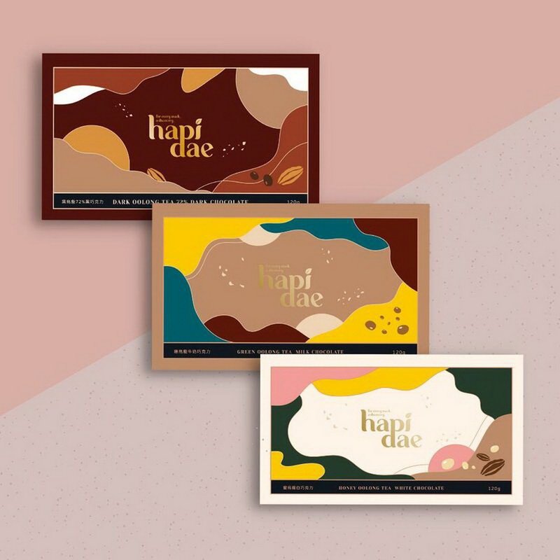 【hapidae】茶叶巧克力 任选三入 (30g*4包*3盒)│快速出货 - 巧克力 - 其他材质 