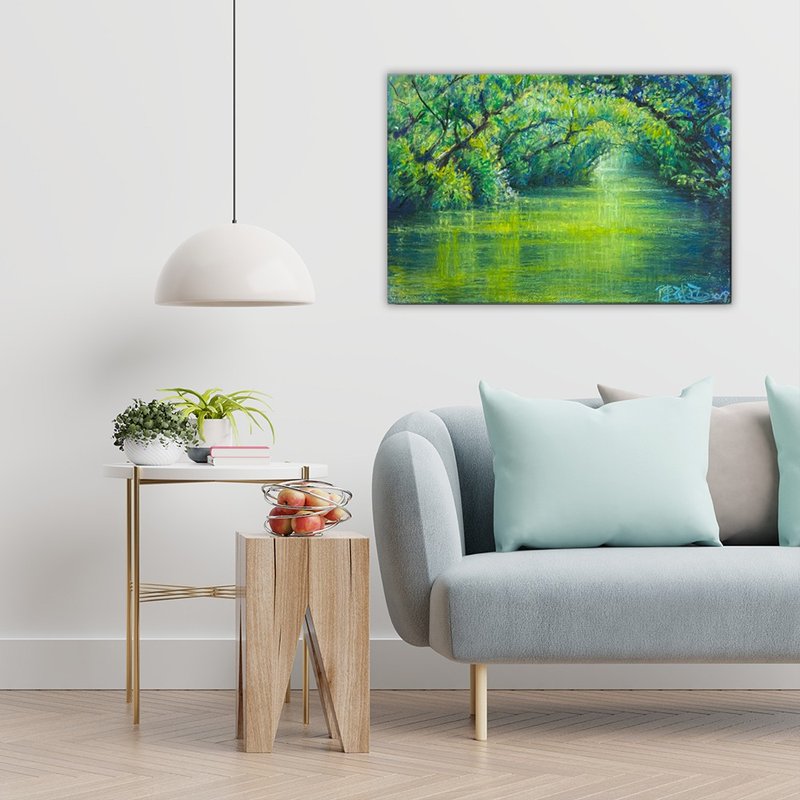 迷你亚马逊河-绿色隧道-陈武西艺术微喷数位版画 - 海报/装饰画/版画 - 其他材质 多色