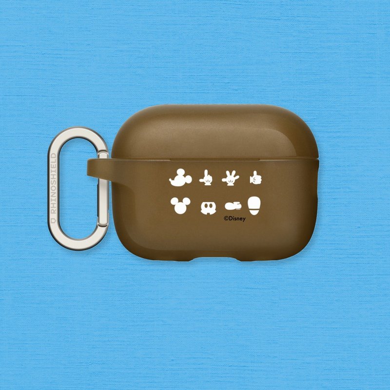 Airpods系列 防摔保护壳∣迪士尼-米奇系列/黑标款-米奇八件组 - 耳机收纳 - 塑料 多色
