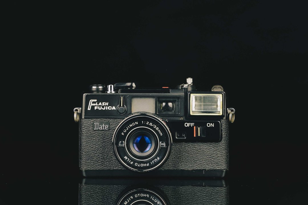 FUJICA FLASH Date #5713 #135底片相机 - 相机 - 其他金属 黑色