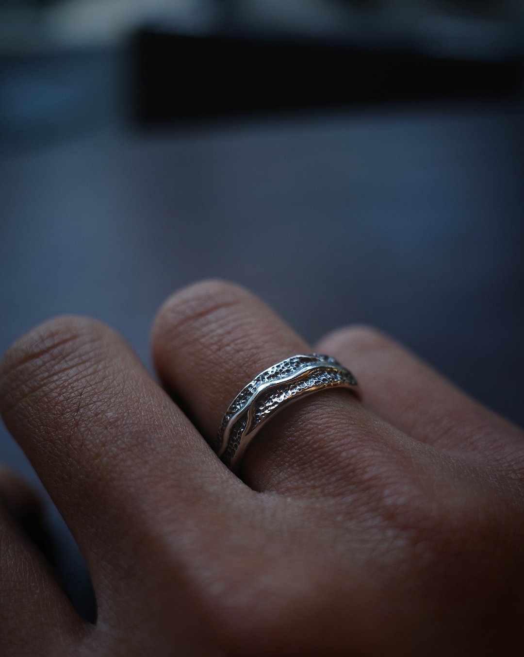 恒生戒指 Perpetual ring - 戒指 - 银 