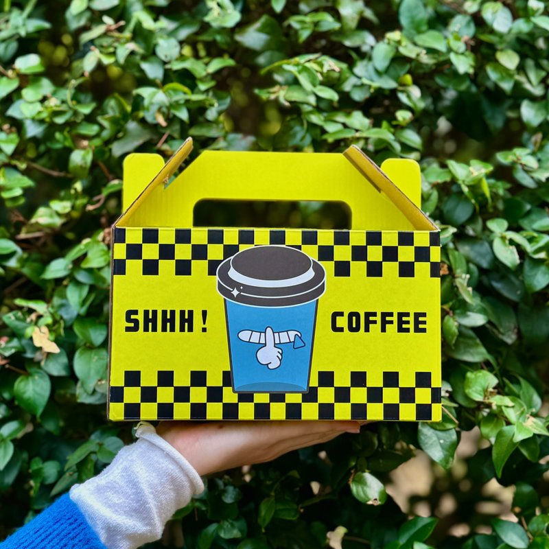 ShhhCoffee 安静咖啡 精品咖啡 贝瓷礼盒 2025送礼 过年 - 咖啡 - 纸 多色